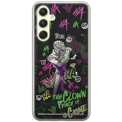 Immagine di ERT GROUP custodia per cellulare Samsung A54 5G originale e con licenza ufficiale DC, modello Joker 027 adattato in modo ottimale alla forma dello smartphone, TPU