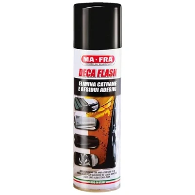 Immagine di Ma Fra, Decaflash, Spray Elimina Catrame, Colla e Residui Adesivi, Sicuro su Ogni Carrozzeria, 250ml