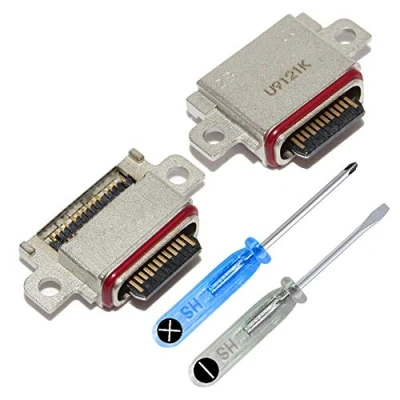 Immagine di MMOBIEL Dock Connector Power Socket Jack Compatibile con Samsung Galaxy S10 G973F / S10e G970F Plus G975F incl. cacciavite