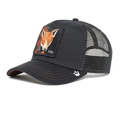 Immagine di Goorin Bros. Cappello da camionista uomo Berretto baseball in rete The Farm, Volpe Nera, Taglia unica