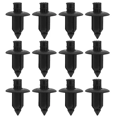 Immagine di Create idea 50PCS 8mm Foro Moto Rivetto Carenatura Trim Clip Elementi Di Fissaggio In Plastica Tipo Spinta Per Styling Parti Ricambio Nero