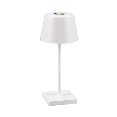 Immagine di Reality Leuchten Sanchez R541216131 Lampada da tavolo a LED, con LED 2,1 Watt, cambio colore, dimmer