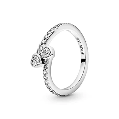 Immagine di Pandora 791817PCZ Perlina a clip da donna in argento con zirconia