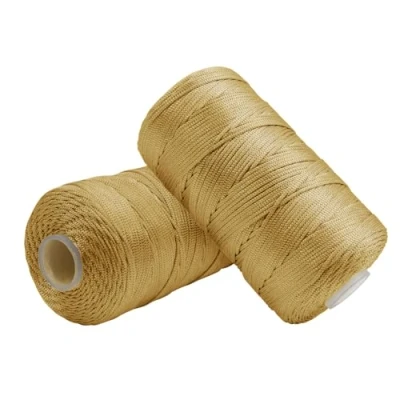 Immagine di Uiopa Filo Macrame 1,5mm x 400m, Corda in Nylon Cordino per Borse Uncinetto, Macramè Cachi Ferri e Fai da Te, Decorazioni, Artigianato