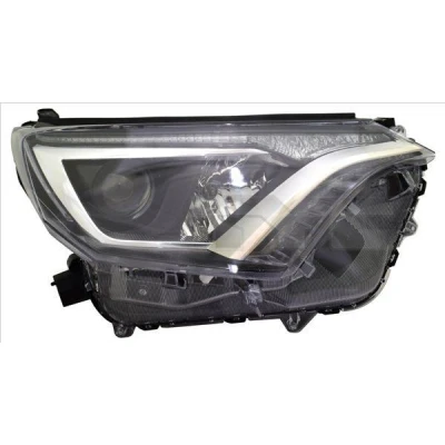 Immagine di TYC 20 15699 06 2 Fari Dx HIR2, LED con luce guida diurna per veicolo circolazione LED, motore elettrico TOYOTA: RAV4 IV SUV