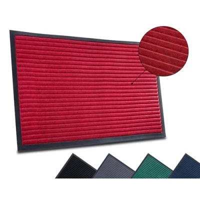 Immagine di HANSE Home Zerbino per interni ed esterni (S XXL), antiscivolo, esterni, lavabile e resistente alle intemperie, sottile, ingresso 40 x 60 cm, rosso
