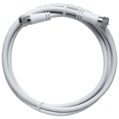 Immagine di Axing SAT Cavo [1x Spina a F 1x F] 2.00 m 85 dB Bianco