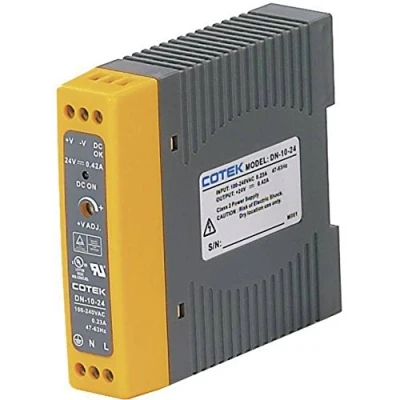 Immagine di Cotek DN 10 15 Alimentatore per guida DIN V/DC 0.67 A W Num. uscite:1 x Contenuto 1 pz.