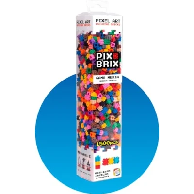 Immagine di Cefa Toys PIX BRIX PIXEL ART SET 1500 pezzi colori assortiti gamma media, Pequeño