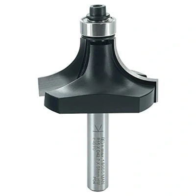 Immagine di ENT 14301 Fresa ad arrotondamento, gambo (S) 8 mm, diametro (D) 43 NL 15 R SL 32 con cuscinetto a sfere