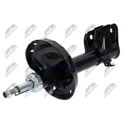 Immagine di NTY A SB 027 Ammortizzatore Assale anteriore Dx pressione del gas doppio tubo tipo McPherson Spina superiore, Collare inferiore