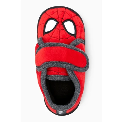 Immagine di Next Red SPIDERMAN„¢ Slippers (YOUNGER) Scarpe neonato per bambini, Taglia: 32, Tessuto