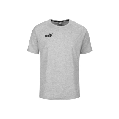 Immagine di Puma Teamfinal Tshirt basic, Uomo, Taglia: Medium, Light gray heather