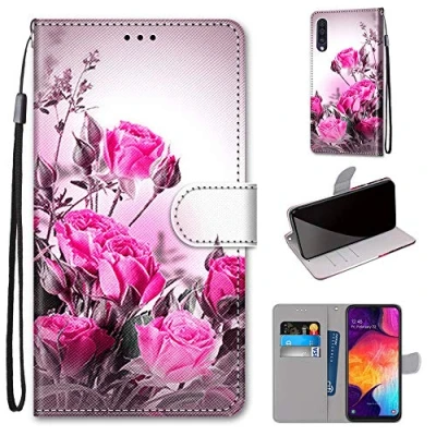 Immagine di DICASI Custodia per Samsung Galaxy A50, Cover a Libro Magnetica Portafoglio in Pelle con Supporto Flip Caso A50/A50S/A30S