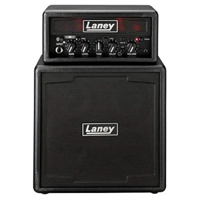 Immagine di Laney MINISTACK Bluetooth Battery Powered Guitar Amp with Smartphone Interface Ironheart edition, B IRON