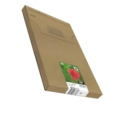 Immagine di Epson Serie 29 Standard Fragole, Cartucce Claria Home per Stampante Inkjet, Multipack 4 Colori Formato STD, Stampe Casa/Ufficio fino 180 pagine a colori/175 black, Confezione EasyMail