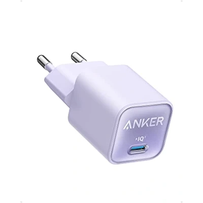 Immagine di Anker Caricatore iPhone USB C GaN 30W, 511 (Nano 3), Caricabatterie rapido PIQ 3.0 PPS, compatibile con 16/16 Plus/ 16 Pro Max/15/14/13, Galaxy, Pixel 4, iPad (senza cavo di ricarica)