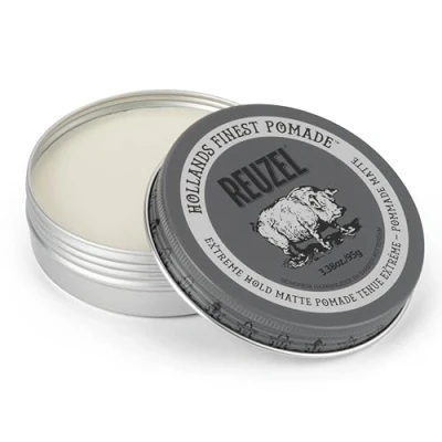 Immagine di Reuzel Extreme Hold Matte Pomade, pommade mate à tenue forte pour hommes, faible brillance 3,38 oz/95g