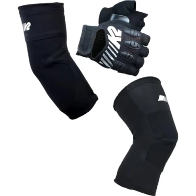 Immagine di K2 Skates Unisex Protezioni per pattini in linea REDLINE RACE GUARD SET — black L (Knee: A:37 46 cm B: 30 38 cm/Elbow: A:28 36 24 cm/Gloves: A:22 19 21 cm) 30F1022