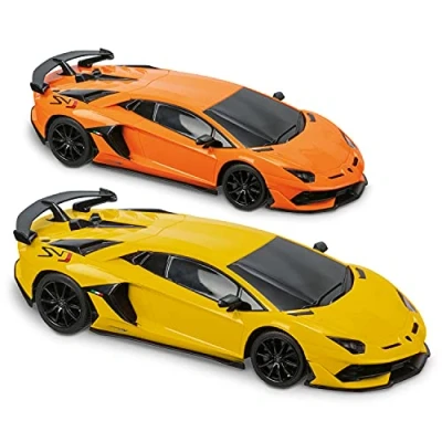 Immagine di Mondo Motors, LAMBORGHINI SVJ, Modello in Scala 1: 24, fino a 8 km/h di Velocità, Auto Giocattolo per Bambini 63635