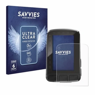 Immagine di savvies (6 Pezzi Pellicola Protettiva per Wahoo Elemnt Roam V2 GPS Protezione Schermo Trasparente