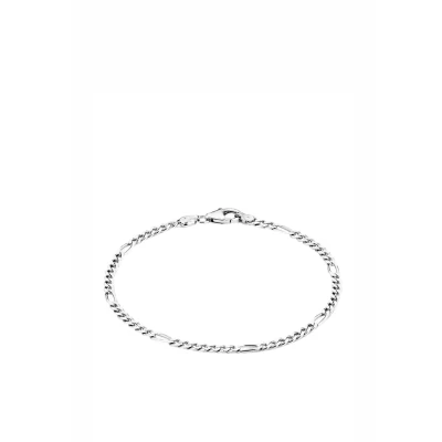 Immagine di amor Bracciale in Argento 925 Unisex Ladies Gents Arm Jewellery, 19 cm, Argento, Viene fornito una scatola regalo per gioielli