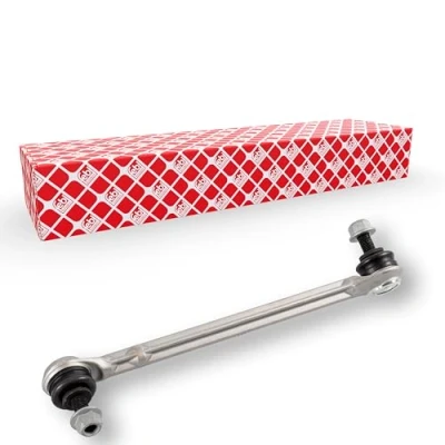 Immagine di febi BILSTEIN 38056 Bielletta barra stabilizzatrice Assale anteriore Dx 290 M12 x 1,5 Plus con dado autobloccante, Alluminio