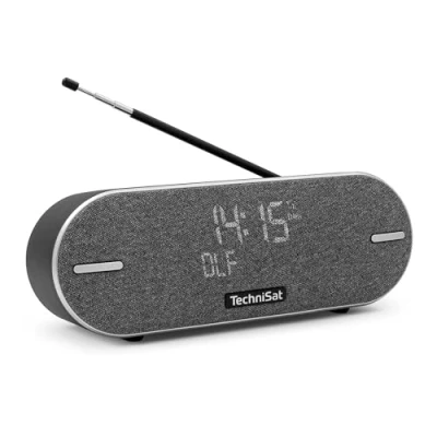 Immagine di TechniSat DIGITRADIO BT 2 Radio da tavolo DAB+, FM Bluetooth, Antracite nero