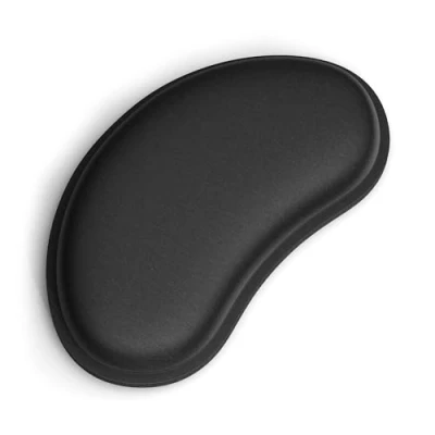 Immagine di GOMIN poggiapolsi ergonomico per mouse, PC e computer, in gel alleviare lo stress del polso, memory foam, prevenzione dell&#039;infiammazione tendinite, nero