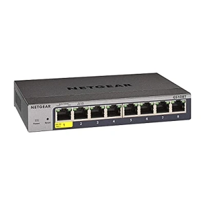 Immagine di NETGEAR Switch Desktop Pro 8 port 10/100/1000 GS108T 300PES