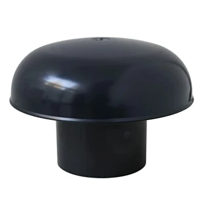 Immagine di First Plast CDVM80A Cappello di Ventilazione Testa Esalatore con rete, Ardesia, diametro interno 80 mm