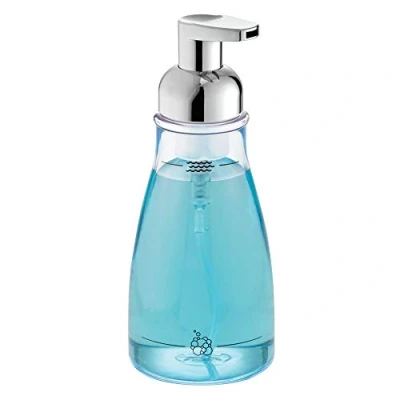 Immagine di iDesign 50103EU Pompa Sapone Liquido Schiumoso, Plastica, Trasparente, 0.1x0.1x0.1 cm