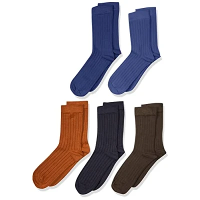 Immagine di MINYMO Ankle Sock Bamboo (5 Pack) Calzini in Viscosa di bambù, Total Eclipse, 23 Ragazzi Unisex