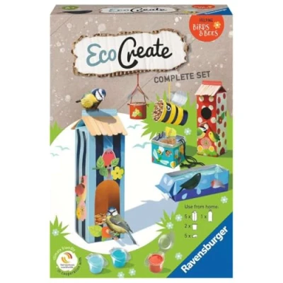 Immagine di Ravensburger EcoCreate Midi, Api e Uccelli, 6+ Anni, 181438