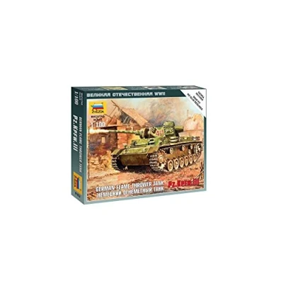 Immagine di Zvezda German Flamethrower Tank Modellino Carro Armato, Scala 1:100, Multicolore, Z6162