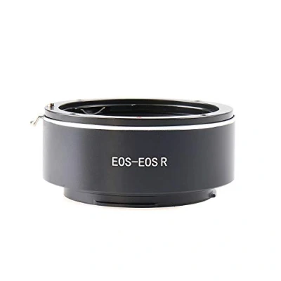 Immagine di Hersmay EF EOSR Adattatore per obiettivo Canon EOS fotocamere RP R5 R6 RF Full Frame Mirrorless