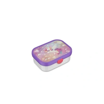 Immagine di Mepal Lunch Box Campus bento per bambini Contenitore il pranzo con scomparto e forchetta Meal Prep chiusura a clip Senza BPA lavabile in lavastoviglie 750