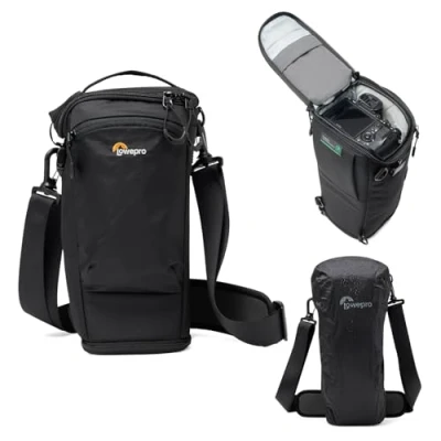 Immagine di Lowepro ProTactic TLZ 75 Slim AW III Toploader Camera Bag, Case for DSLR, Mirrorless, Vol. 4.5L, Dim: 37x10.5x14cm Cameras w/Lens attached, Modular Shoulder Photographer/Video