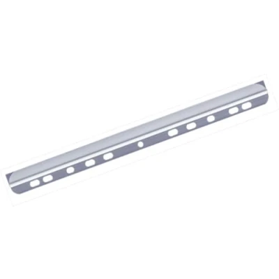 Immagine di Durable 290419 Dorsino rilegafogli, lunghezza 297 mm, capacità 60 fogli, dorso 6 larghezza 14,5 trasparente, confezione da 50 pezzi