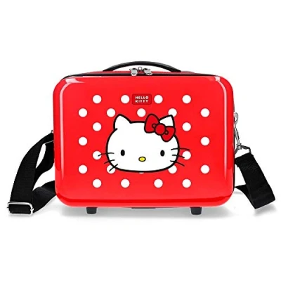 Immagine di Hello Kitty Castle of Borsa da toilette in ABS adattabile, 29x21x15 cms