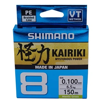 Immagine di Line Kairiki 8 150m 0.16mm 10.3kg M Green