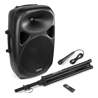 Immagine di Actieve speaker Bluetooth Vonyx SPS15A Inclusief standaard 15&#039;&#039; 800W
