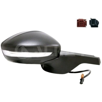 Immagine di Specchietto retrovisore esterno Alkar 6126881 Dx elettrico termico, con sensore temperatura, convesso CITROËN: C3 III