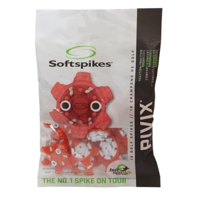 Immagine di SOFTSPIKES (Fts 3.0, Picchi da Golf Pivix, Rosso, Clamshell of 1 Set