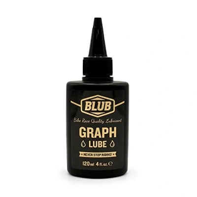 Immagine di BLUB Graph Lube 120ml Grasso Grafite, Lubrificante Catena Bici Olio MTB, Antigrippaggio da Corsa Grafitato, Grafite Premium Bike Chain