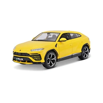 Immagine di Bauer Spielwaren Maisto Lamborghini Urus 531519Y Modellino auto in scala 1:24, porte apribili, 20 cm, colore: Giallo