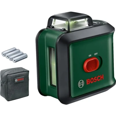Immagine di Bosch livella laser multifunzione UniversalLevel 360 (linee verticali + orizzontali incl. per allineamento dell&#039;intera stanza)