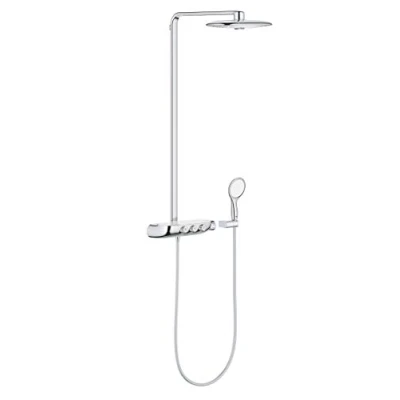 Immagine di GROHE Sistema Doccia con Miscelatore Termostatico Rainshower Smartcontrol, Cromo 26250000