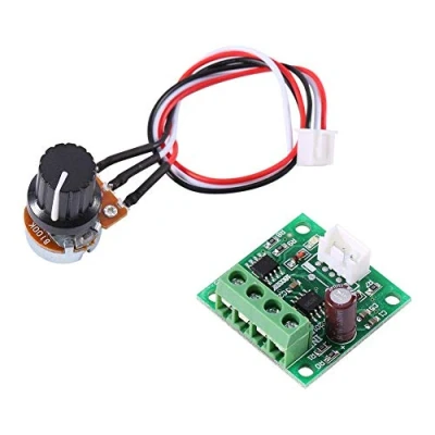 Immagine di regolatore di velocità del motore CC da 1,8 V a 15 2 Mini PWM Modulo controllo protezione sovratensione bassa tensione