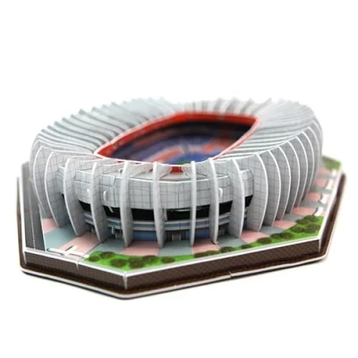 Immagine di Habarri Parc des Princess puzzle 3D stadio di calcio per bambini e adulti Modello Modellismo 137 elementi